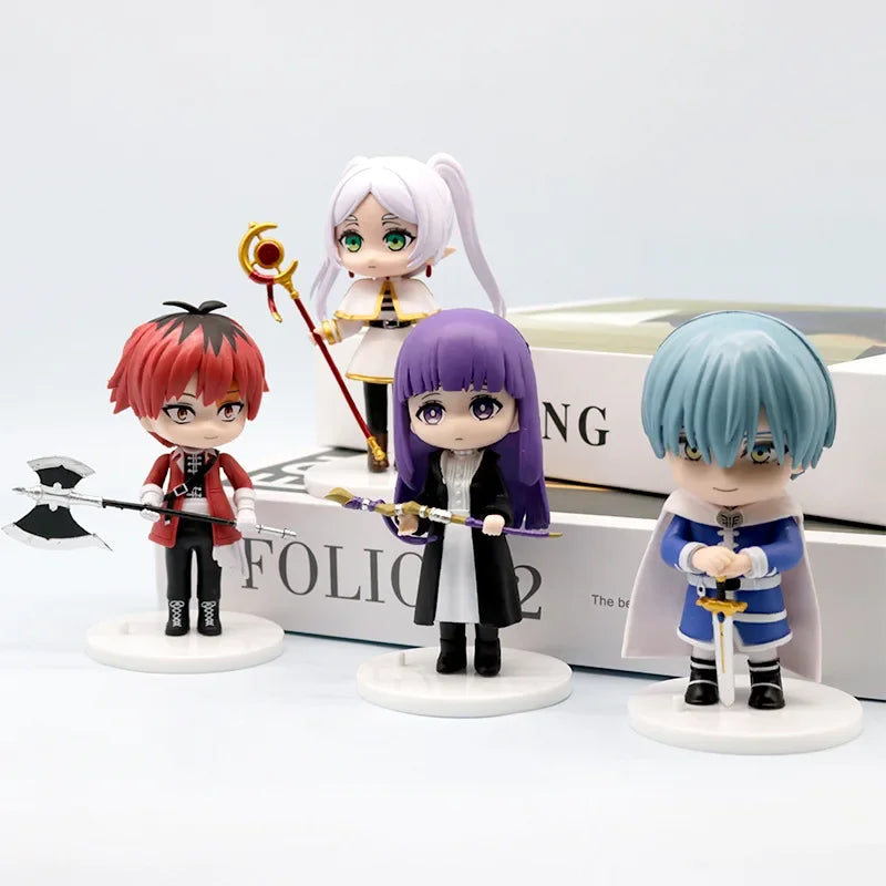 Bandai Frieren: Beyond Journey's End 10cm Anime Figures Frieren Himmel Action Figure Boys Gift Collection Model Doll Toys Bandai Frieren: Beyond Journey's End 10cm Anime Figures Frieren Himmel Action Figure Boys Gift Collection Model Doll Toys